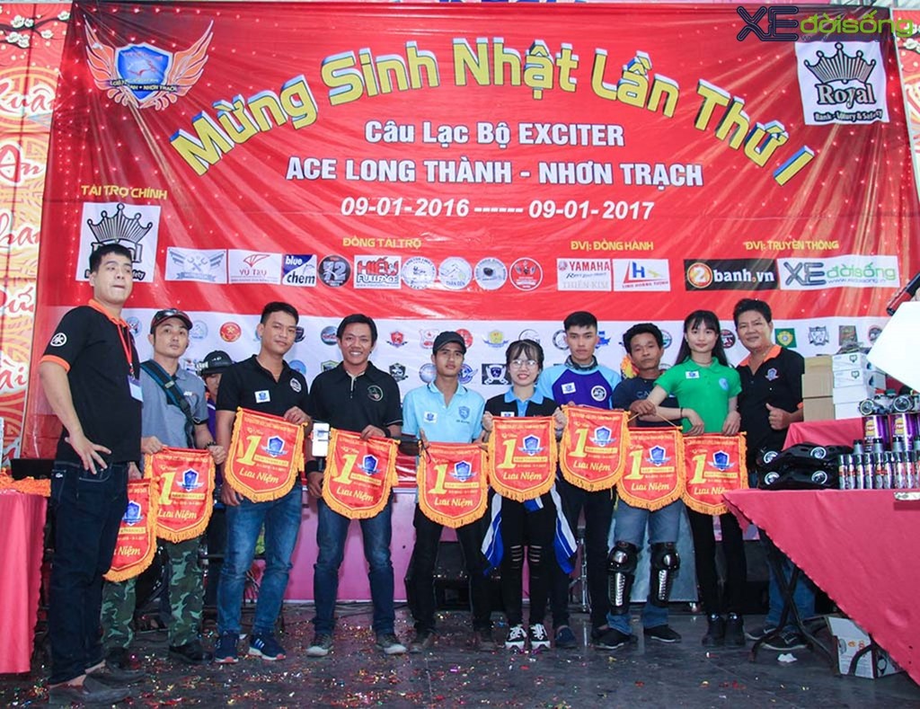 Câu lạc bộ Exciter ACE Long Thành - Nhơn Trạch mừng 01 năm thành lập ảnh 21