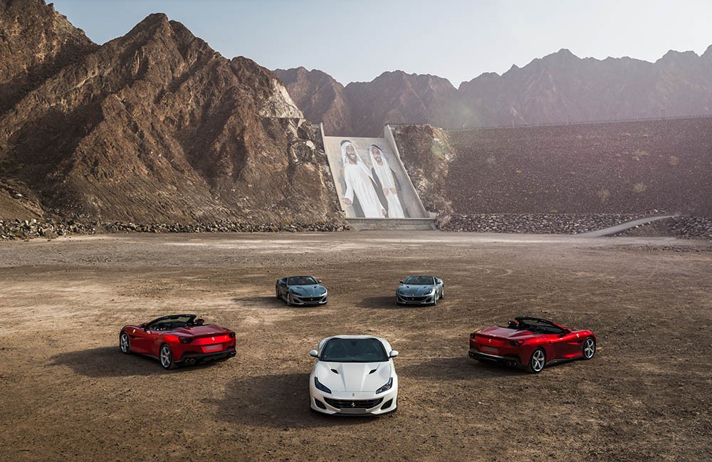 Trải nghiệm siêu xe mui trần Ferrari Portofino ở Trung Đông ảnh 4