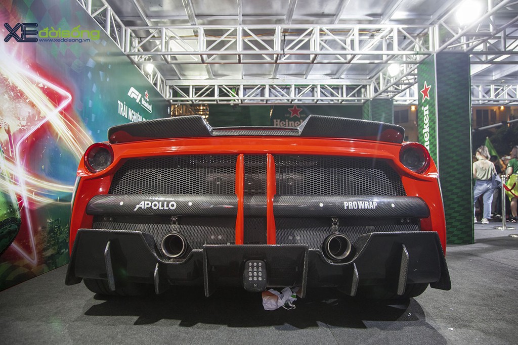 Chiêm ngưỡng siêu xe Ferrari 488 độ Misha Design độc nhất Việt Nam ảnh 7