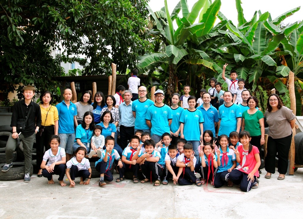 Ford Việt Nam xây dựng sân chơi tái chế “xanh” cho trẻ em ảnh 3