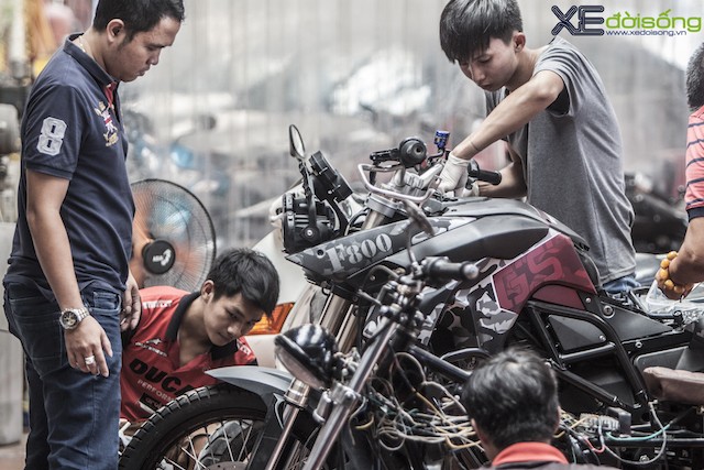 Thăm xưởng độ chuyên cá tính hóa môtô ở Sài Gòn (P.1) ảnh 4