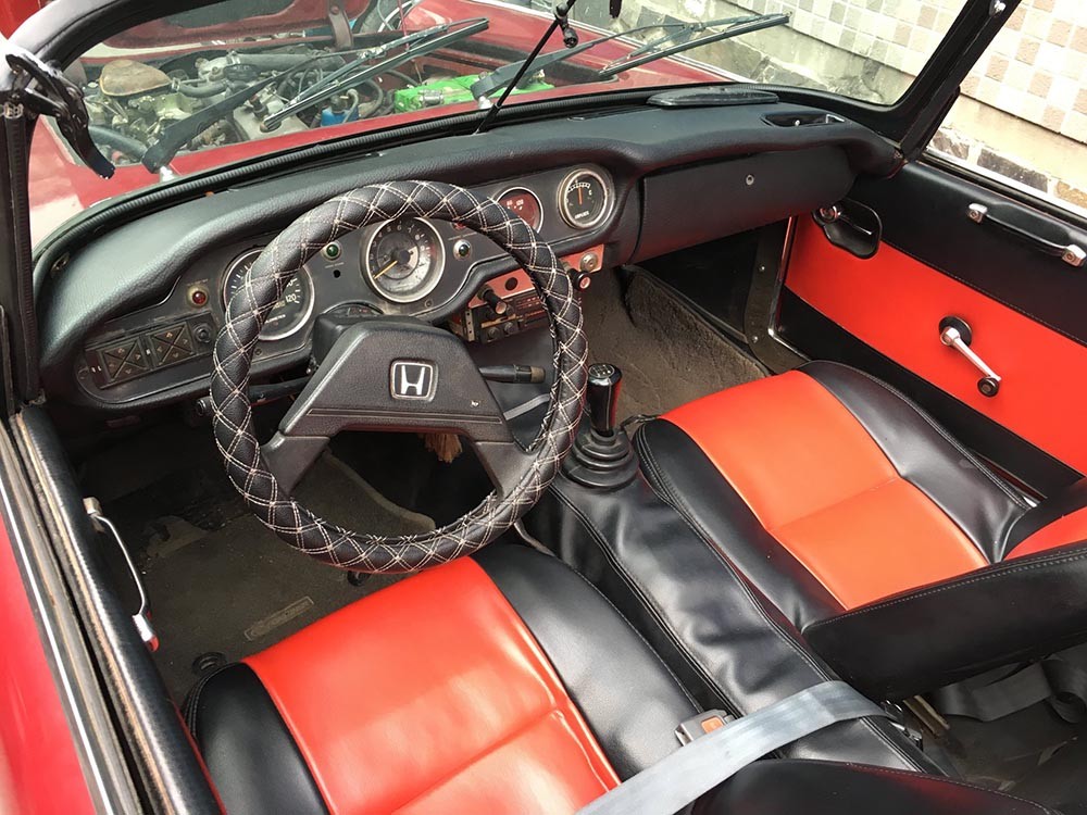 Xe cổ 50 tuổi Honda S800 Roadster rao giá gần 500 triệu tại Sài Gòn ảnh 8