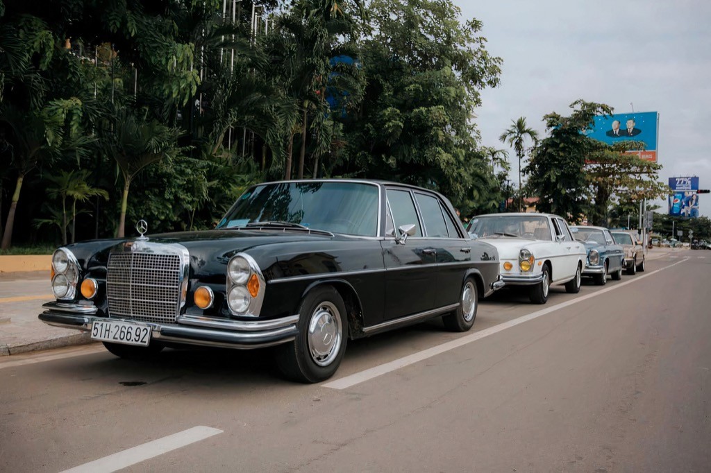 Theo dấu Hành trình xe sang Mercedes cổ xuyên biên giới Việt Nam - Campuchia ảnh 3