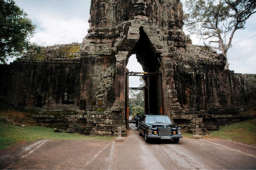 Theo dấu Hành trình xe sang Mercedes cổ xuyên biên giới Việt Nam - Campuchia ảnh 6
