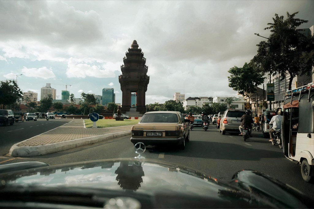 Theo dấu Hành trình xe sang Mercedes cổ xuyên biên giới Việt Nam - Campuchia ảnh 7