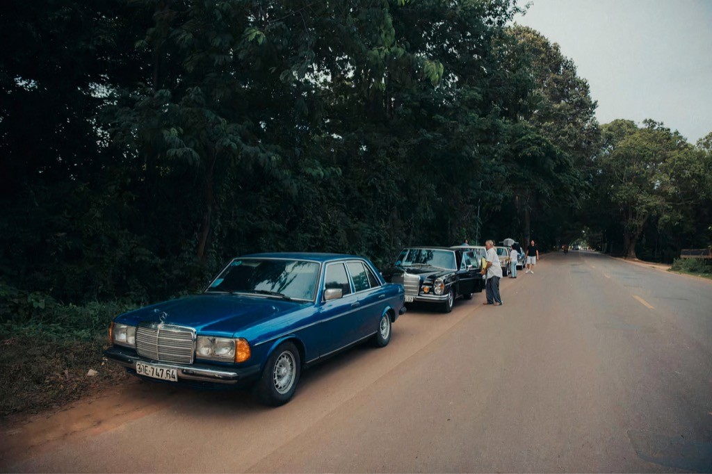 Theo dấu Hành trình xe sang Mercedes cổ xuyên biên giới Việt Nam - Campuchia ảnh 8