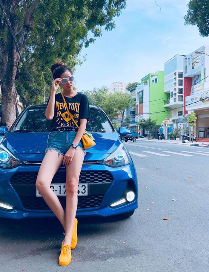 Hoa hậu Hoàn vũ Việt Nam 2019 Khánh Vân thích dùng xe Hyundai ảnh 3