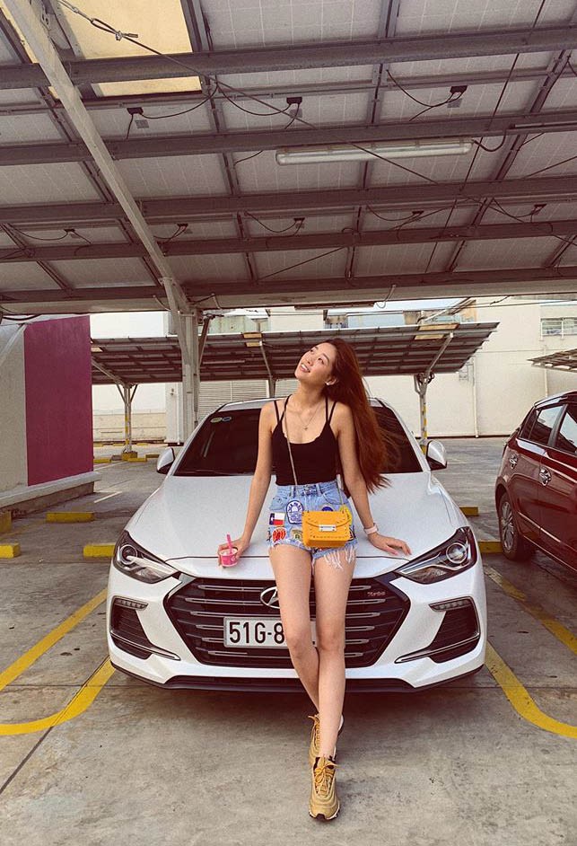 Hoa hậu Hoàn vũ Việt Nam 2019 Khánh Vân thích dùng xe Hyundai ảnh 9