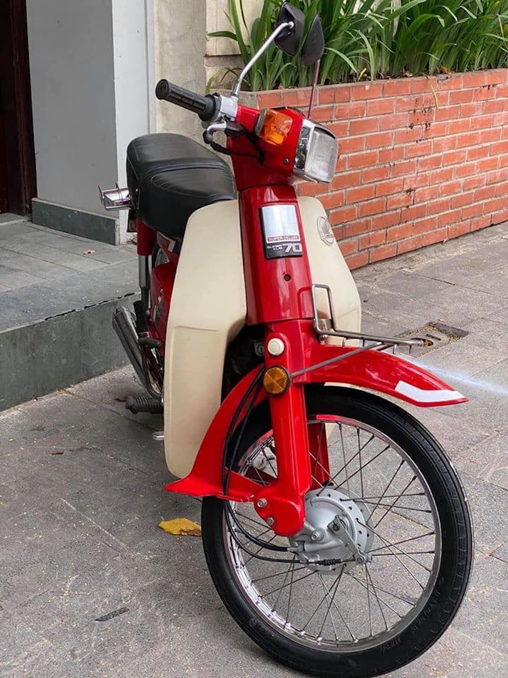 Honda Cub C50 nữ hoàng đỏ đời 1991 độc nhất Việt Nam  2banhvn