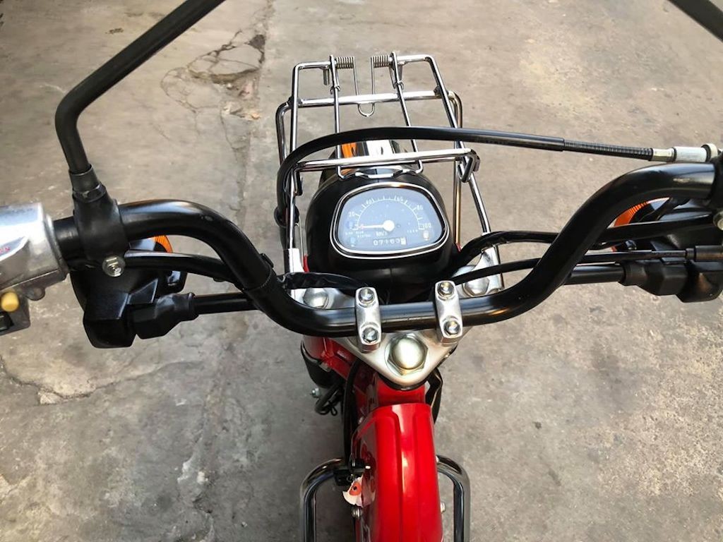“Sốc” với Honda Super Cub địa hình đời cũ CT110 Trail được “thét giá” trăm triệu đồng tại Việt Nam ảnh 14