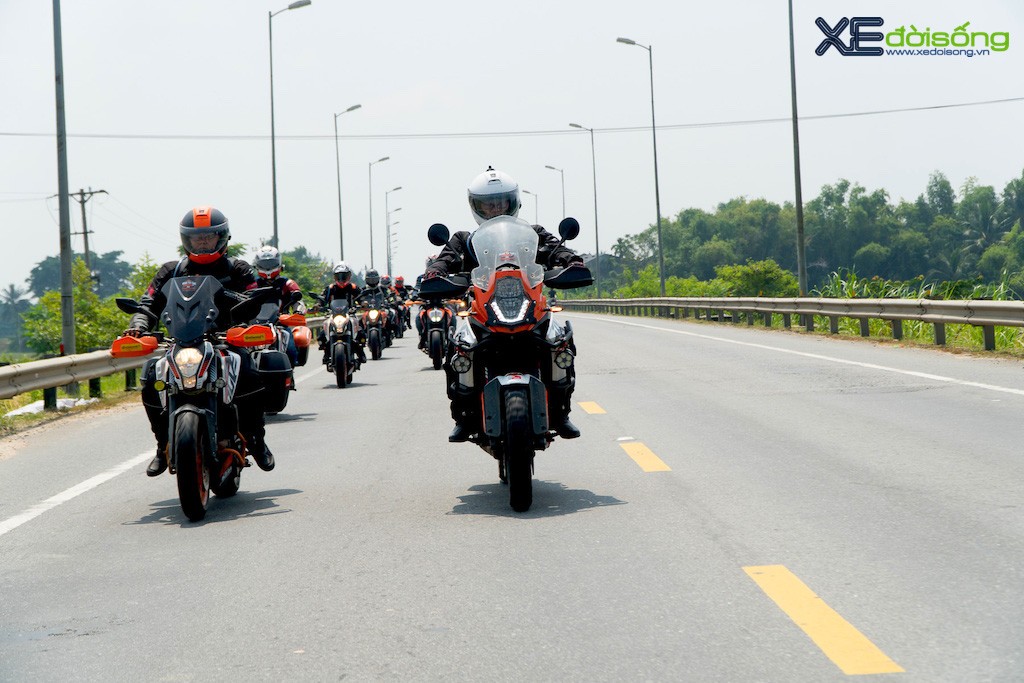Người đam mê mô tô KTM 3 miền ở Việt Nam hội tụ tại “Hành trình Cam“ ảnh 8