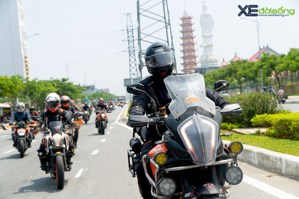 Người đam mê mô tô KTM 3 miền ở Việt Nam hội tụ tại “Hành trình Cam“ ảnh 3