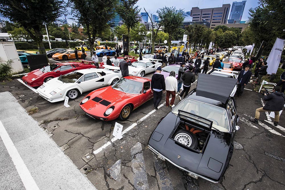 Lamborghini kỷ niệm 50 năm chinh chiến thị trường Nhật Bản ảnh 1