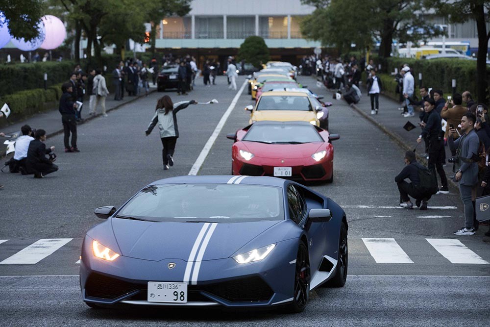 Lamborghini kỷ niệm 50 năm chinh chiến thị trường Nhật Bản ảnh 4