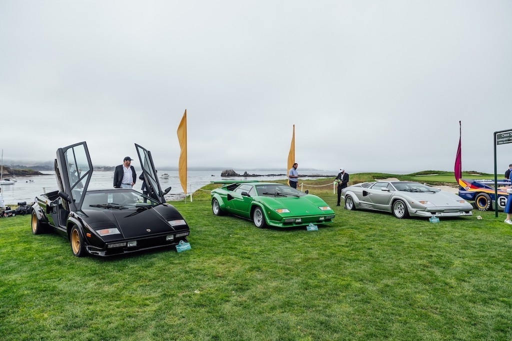 Kỷ niệm 50 năm, dàn siêu xe Lamborghini Countach “bung lụa” khoe dáng tại lễ hội quý tộc Pebble Beach Concours d'Elegance ảnh 11