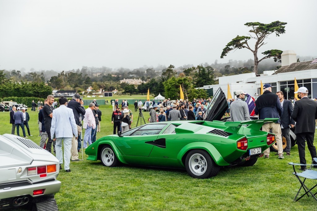 Kỷ niệm 50 năm, dàn siêu xe Lamborghini Countach “bung lụa” khoe dáng tại lễ hội quý tộc Pebble Beach Concours d'Elegance ảnh 5