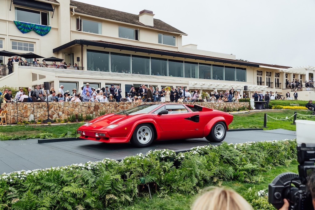 Kỷ niệm 50 năm, dàn siêu xe Lamborghini Countach “bung lụa” khoe dáng tại lễ hội quý tộc Pebble Beach Concours d'Elegance ảnh 6