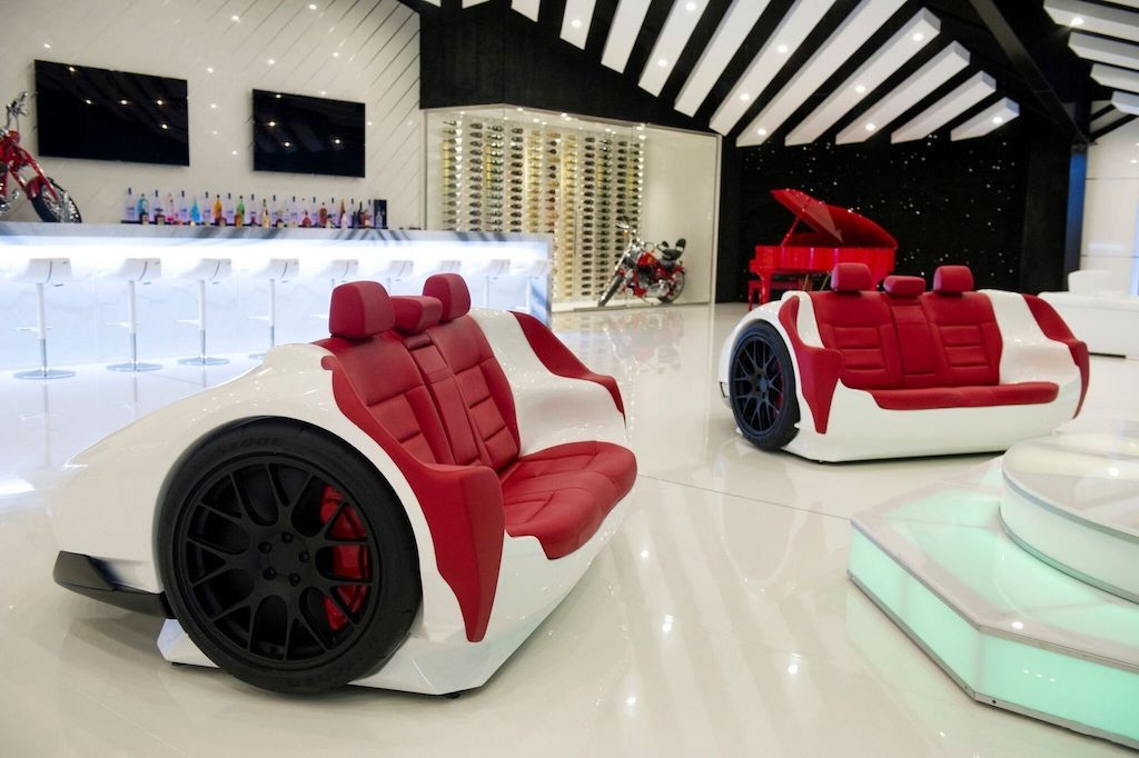 “Tròn mắt” với sofa hình Lamborghini Murcielago SV giá hơn 228 triệu ảnh 3