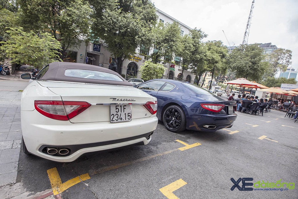 Dàn xe quý tộc Maserati giao lưu cuối tuần tại Saigon Coffee Club ảnh 10