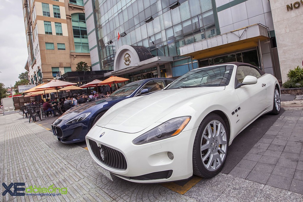 Dàn xe quý tộc Maserati giao lưu cuối tuần tại Saigon Coffee Club ảnh 3