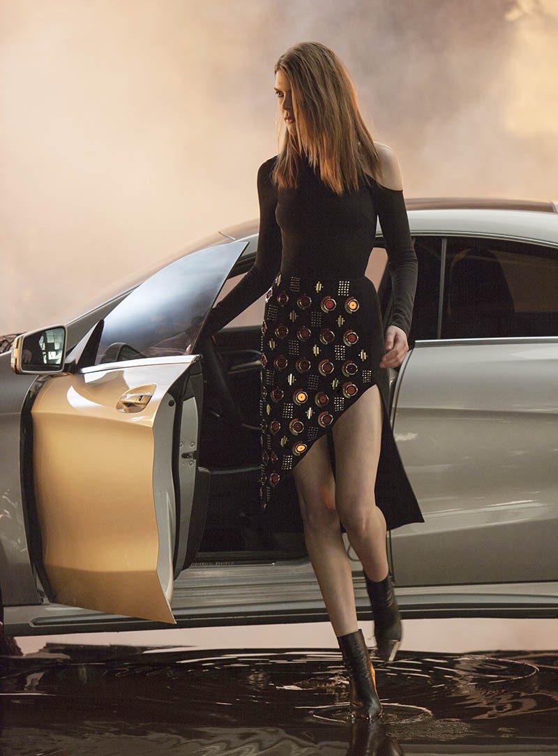 Mercedes CLA bùng cháy trong chiến dịch thời trang 2017 ảnh 4