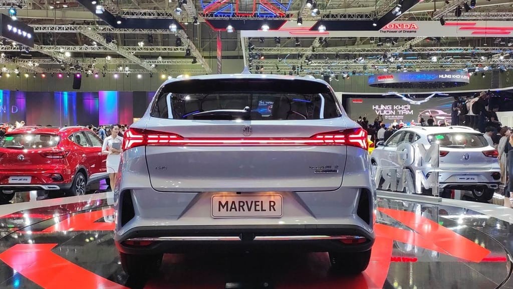Ra mắt mẫu SUV “flagship” Marvel R của MG, đối thủ của Toyota bZ4X tại VMS 2022  ảnh 3