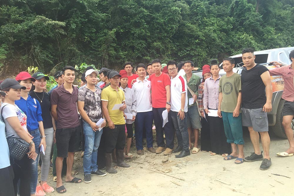 Hành trình thiện nguyện của Club Triton Việt Nam sau lũ quét ở Sơn La ảnh 1