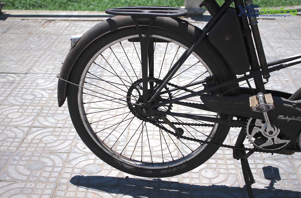 Diện kiến “cụ” xe đạp máy Mobylette AV3 nguyên bản sau 70 năm, bảo vật tại phố cổ Hội An ảnh 15