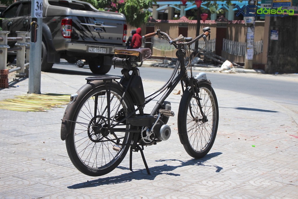 Diện kiến “cụ” xe đạp máy Mobylette AV3 nguyên bản sau 70 năm, bảo vật tại phố cổ Hội An ảnh 20