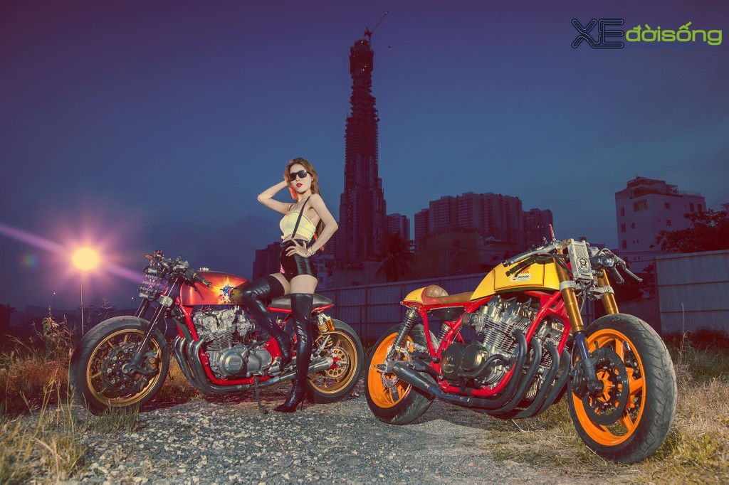 Honda cafe racer hires stock photography and images  Alamy
