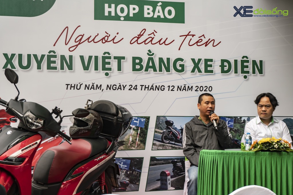 Chạy xe máy điện Pega-S, người đàn ông Hà Nội đi xuyên từ Móng Cái tới Cà Mau ảnh 4