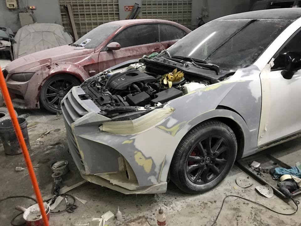 Philong Bodykit ra lò bản độ Mazda3 nhìn như Lexus  ảnh 7