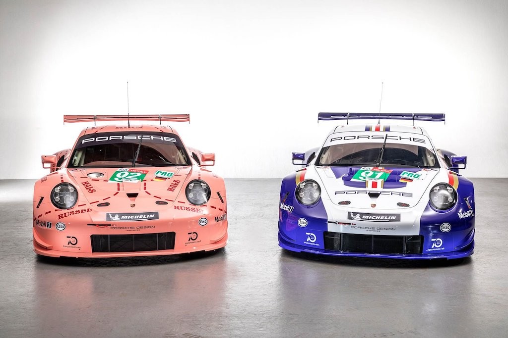 Chiêm ngưỡng cặp xe đua Porsche 911 RSR với tem đấu hoài cổ ảnh 6