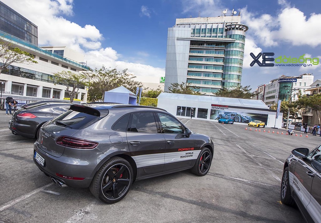 Lái thử siêu xe tại Porsche World Roadshow ở Sài Gòn ảnh 16