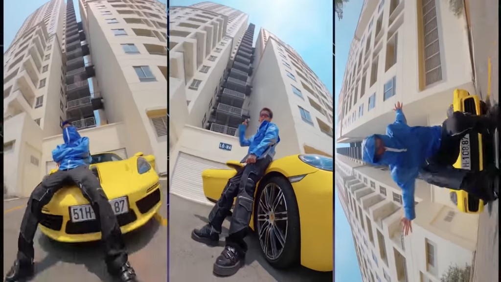 Rapper Dế Choắt tung “hit” điên cuồng với Porsche Cayman: Sức mạnh từ bên trong! ảnh 1