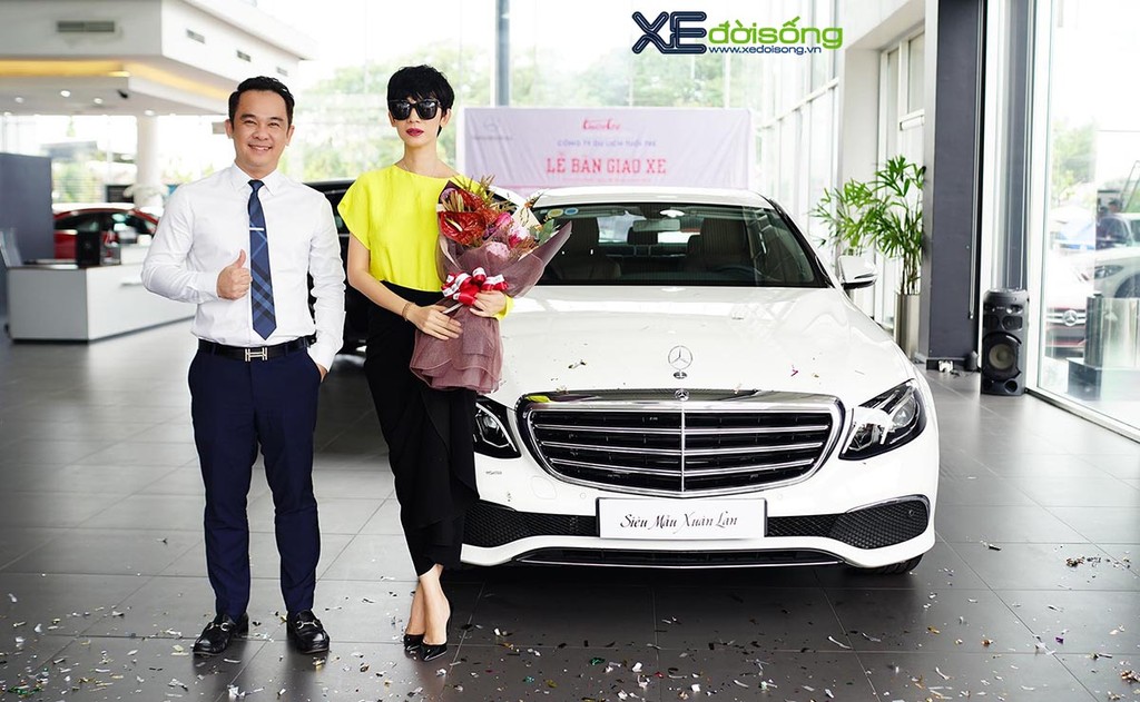 Siêu mẫu-doanh nhân LaLa Xuân Lan tậu xe sang Mercedes-Benz E200 hơn 2 tỉ đồng ảnh 1
