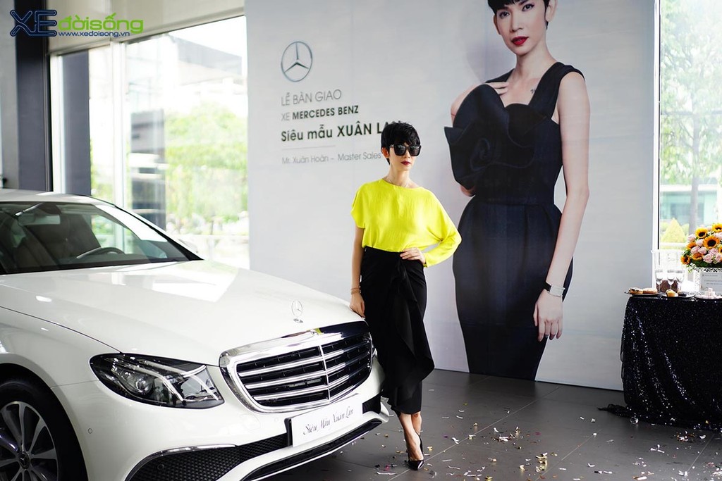 Siêu mẫu-doanh nhân LaLa Xuân Lan tậu xe sang Mercedes-Benz E200 hơn 2 tỉ đồng ảnh 5