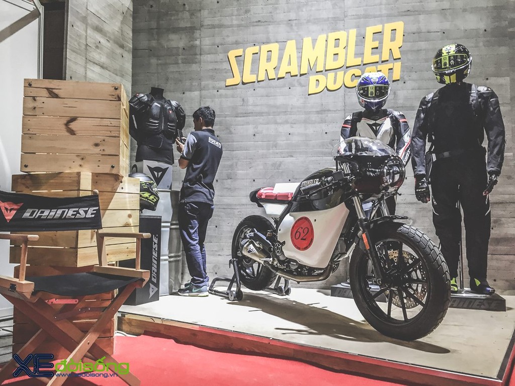 Ngắm cặp Ducati Scrambler độ cafe racer chính hãng tại Việt Nam ảnh 1