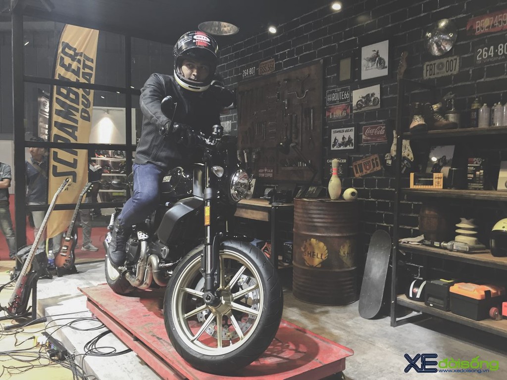 Ngắm cặp Ducati Scrambler độ cafe racer chính hãng tại Việt Nam ảnh 12