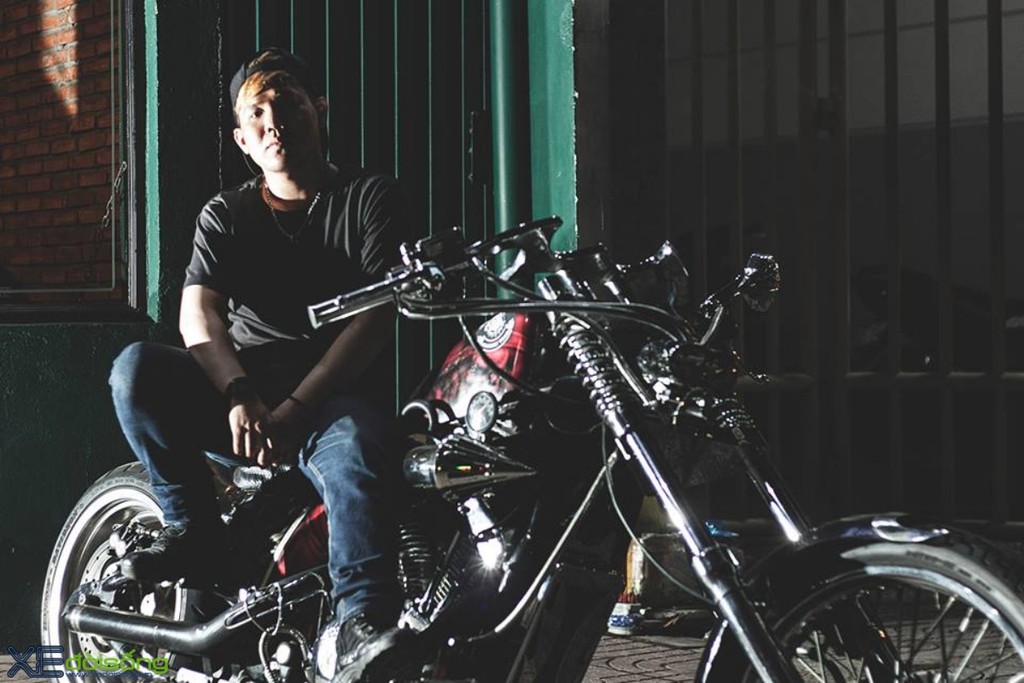 Honda Shadow 600 độ Bobber kịch độc của 9X Sài Thành, dân Graffic Design ảnh 28