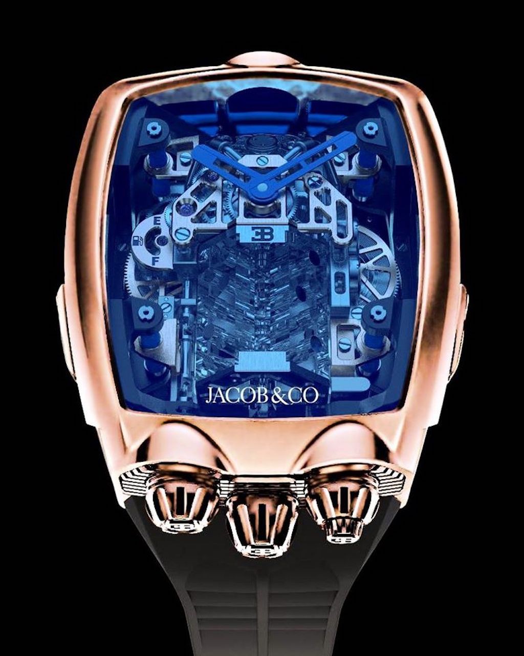 Mê đắm trước sự tinh xảo của đồng hồ mang cảm hứng Bugatti Chiron, giá đắt hơn siêu xe Lamborghini! ảnh 4