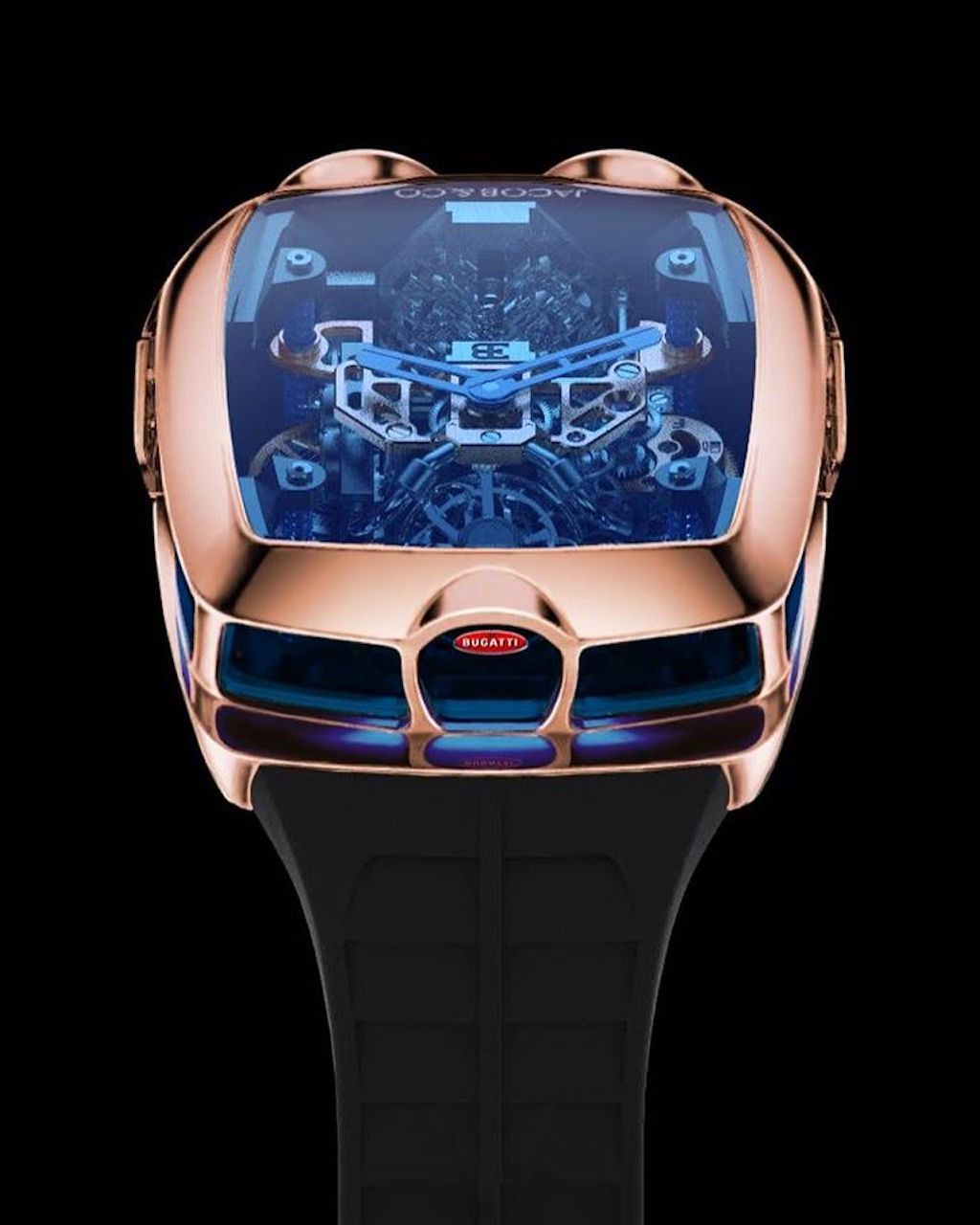 Mê đắm trước sự tinh xảo của đồng hồ mang cảm hứng Bugatti Chiron, giá đắt hơn siêu xe Lamborghini! ảnh 5