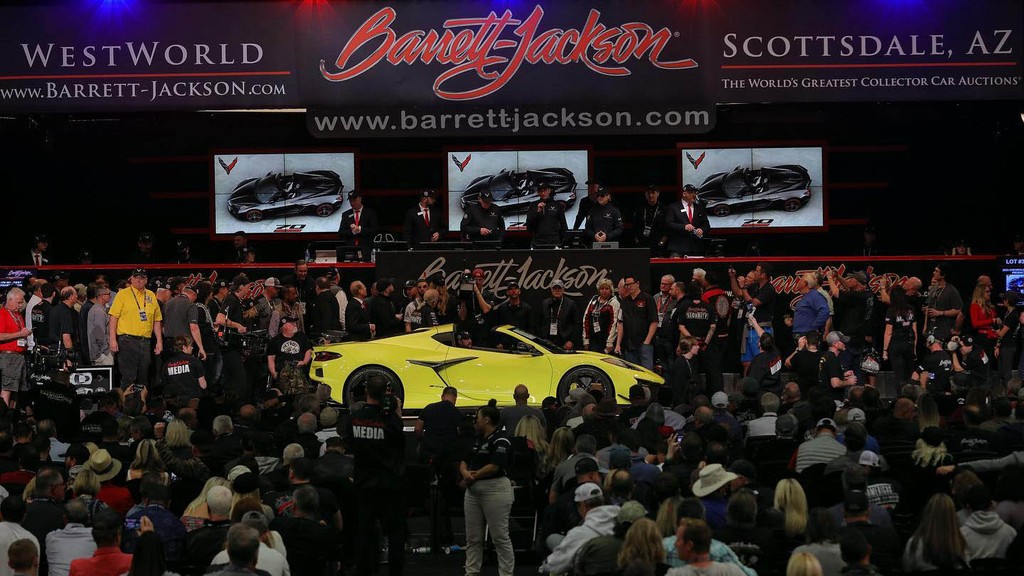 Siêu xe Chevrolet Corvette Z06 2023 đầu tiên được bán với giá kỷ lục 3,6 triệu USD ảnh 2