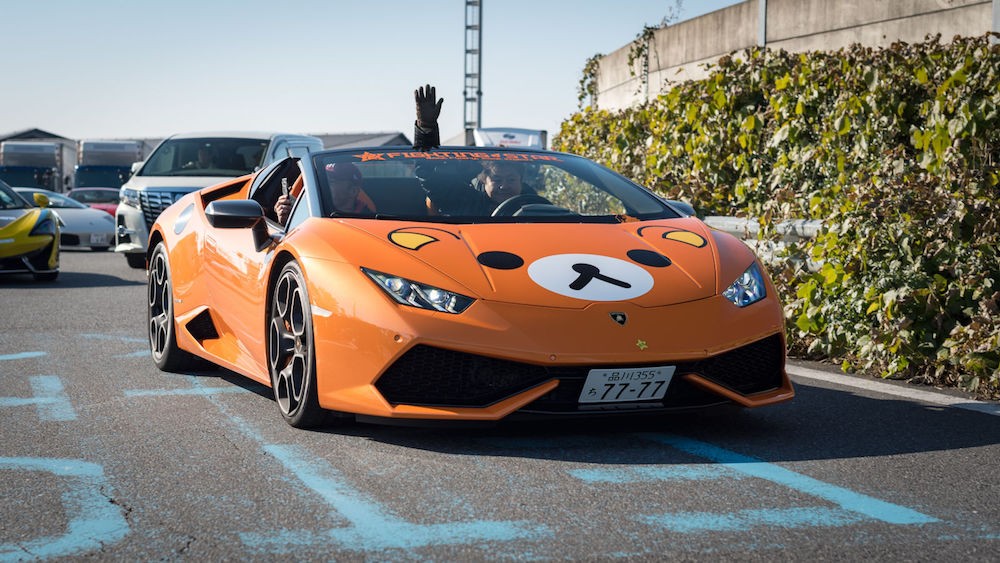 Chùm ảnh dân chơi Nhật đem siêu xe “khủng” offline cuối năm ảnh 12