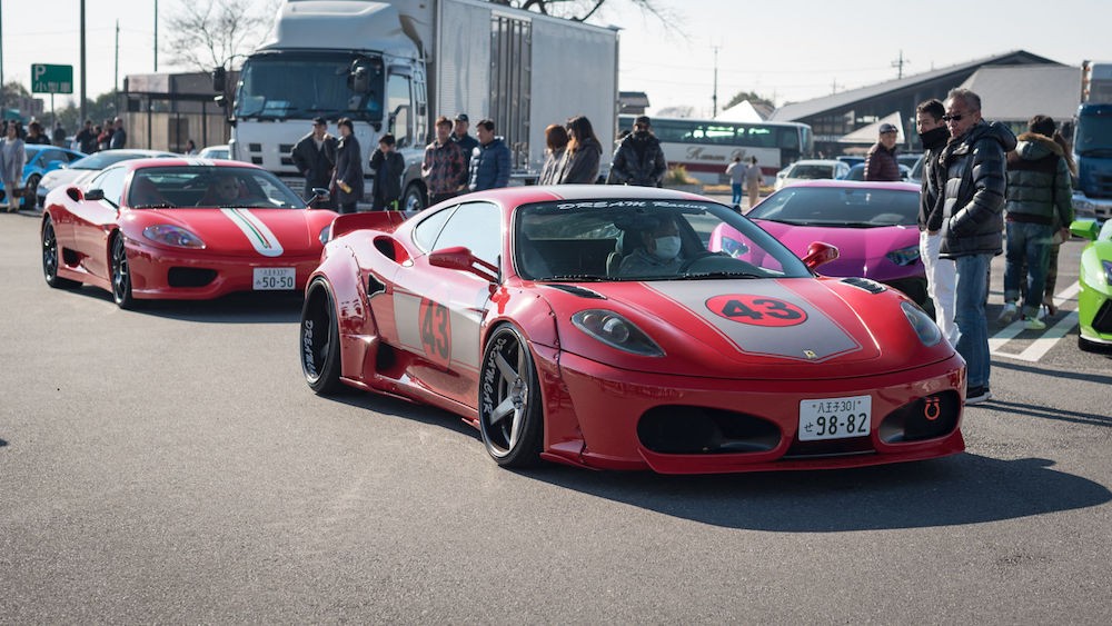 Chùm ảnh dân chơi Nhật đem siêu xe “khủng” offline cuối năm ảnh 16