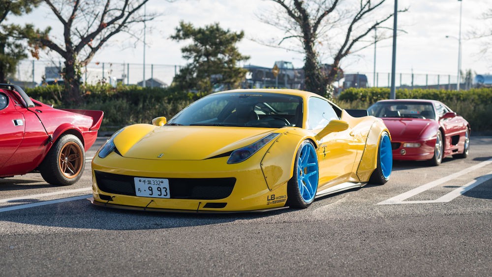 Chùm ảnh dân chơi Nhật đem siêu xe “khủng” offline cuối năm ảnh 9