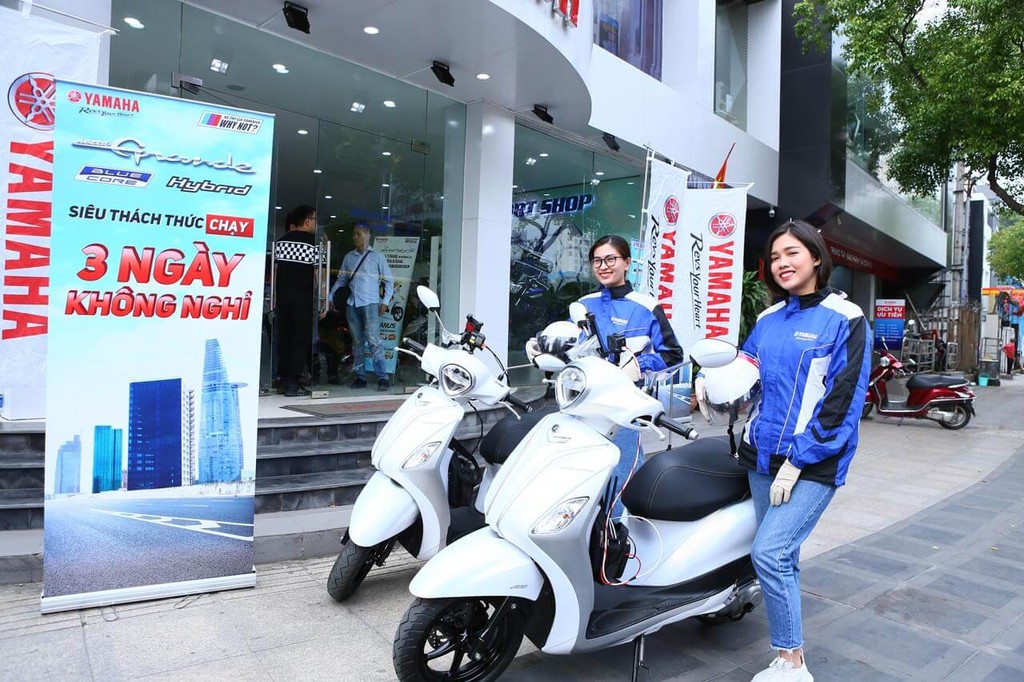 Yamaha Grande Hybrid lập Kỷ lục Việt Nam, chạy liên tục 72 giờ, đi 1.459km ảnh 7