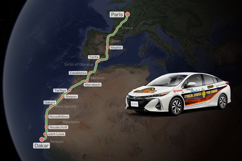 Ấn tượng hành trình Toyota Prius PHV vượt sa mạc Sahara ảnh 1