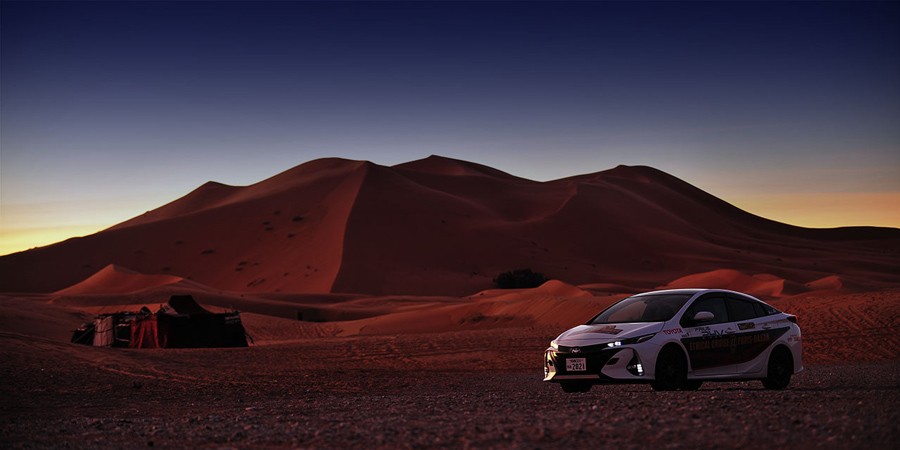 Ấn tượng hành trình Toyota Prius PHV vượt sa mạc Sahara ảnh 6