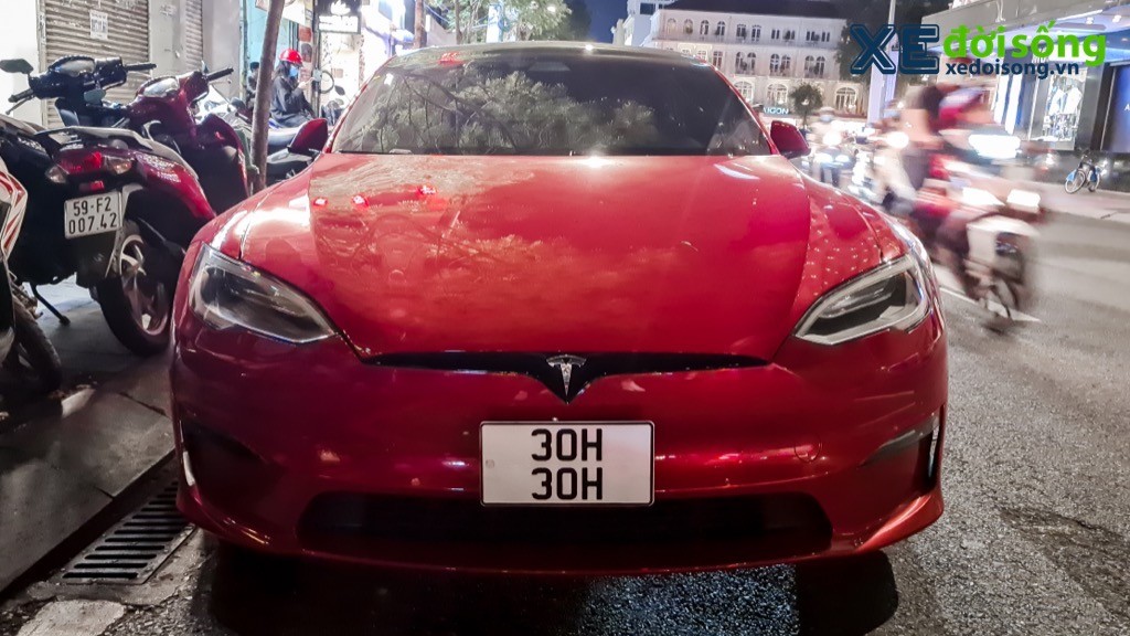 Siêu sedan điện thuần Tesla Model S Plaid bất ngờ xuất hiện Sài Gòn ảnh 11